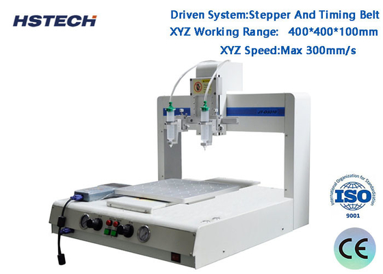 Un buon prezzo. Max 300mm/s 4 assi macchina di distribuzione della colla con passo e cintura di cronometraggio in linea