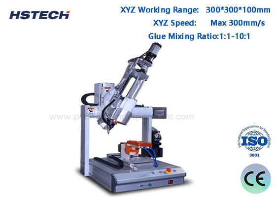 Un buon prezzo. 4 assi AB macchina di distribuzione della colla motore a gradini + cintura di cronometraggio Max 300mm/s in linea