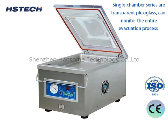 Un buon prezzo. Macchina di imballaggio a vuoto a doppia tenuta con pressione d'aria per semiconduttori/rulli IC/display in linea