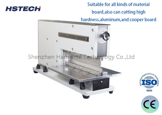 Un buon prezzo. Macchina di depaneling per separatori di PCB ad alta potenza pneumatica con ghigliottina a V-Cut in linea