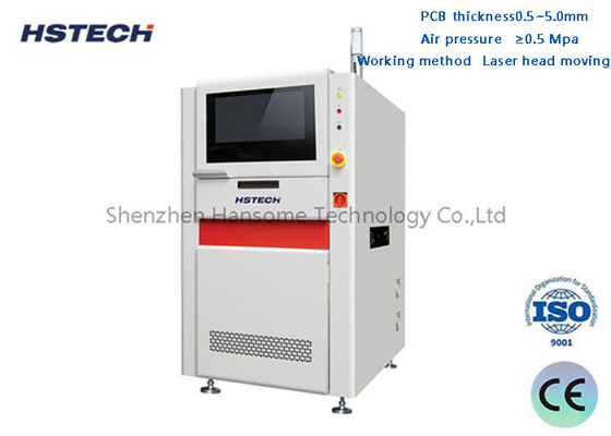 Un buon prezzo. Macchina per marcatura laser PCB CO2 in linea con posizione del punto di contrassegno CCD in linea