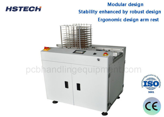 Un buon prezzo. Stabilità migliorata da un design robusto Design modulare SMEMA Compatibile NG PCB Reject Conveyor HS-CVN4600 in linea