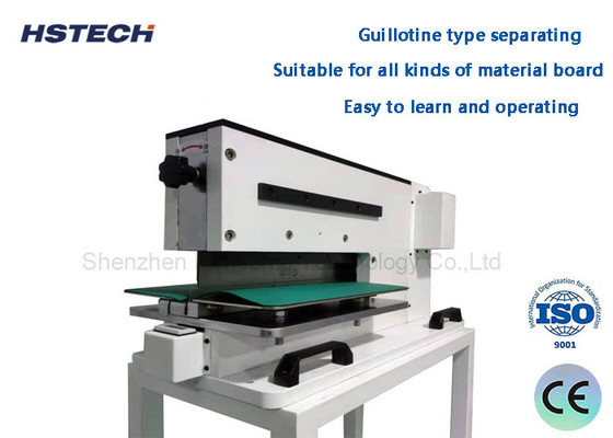 Un buon prezzo. Nuova condizione apparecchiatura di depaneling PCB potente bassa tensione V taglio lineare lame PCB pneumatico separatore macchina HS-310 in linea