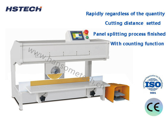 Un buon prezzo. Separatore per PCB a V-cut con touch screen in lega di alluminio con PLC MITSUBISHI in linea