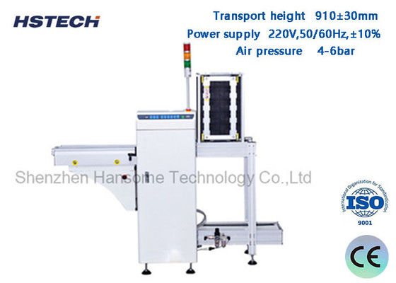 Mitsubishi PLC ZD Motor Driven 3 Magazines LED Button PCB Link Unloader 330mm Larghezza HS-UD330