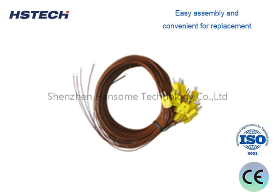 Un buon prezzo. Termocoppia con connettore, temperatura di utilizzo 0-1000°C, WRM N, ceramica/plastica in linea