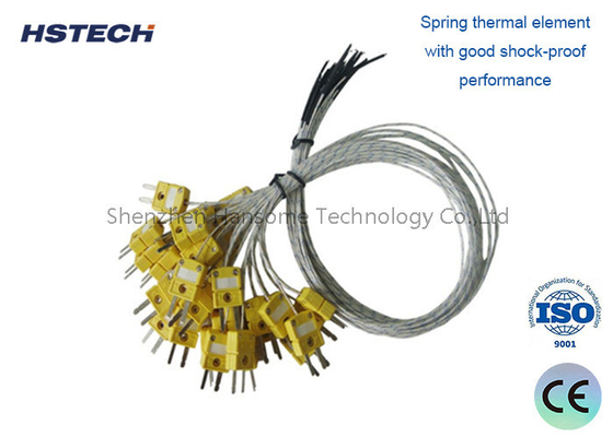 Un buon prezzo. Termocoppia con connettore TD con prese SR tipo plastica ceramica per temperatura di utilizzo 0-1800°C in linea