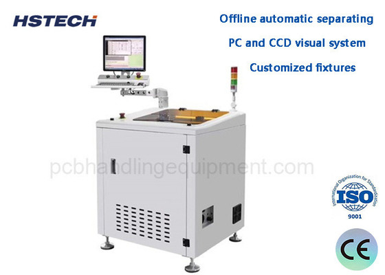 Un buon prezzo. Sistema visivo PC e CCD Fixtures personalizzati Offline Separatore automatico Offline PCBA Depaneling Router HS-AR-7 in linea