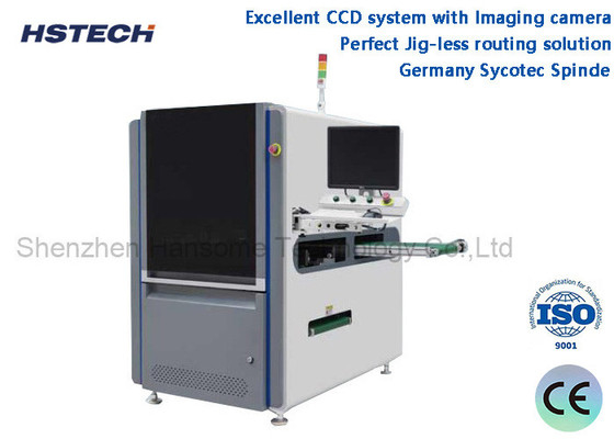 Un buon prezzo. Germania Sycotec Spinde Sistema eccellente CCD con fotocamera in linea PCBA Router Machine HS-ARM-710 in linea