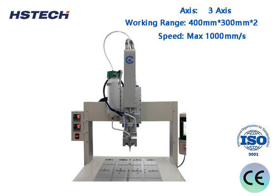 Corpo della macchina in acciaio inossidabile PC Controllo a 3 assi Macchina di distribuzione visiva HS-VD331