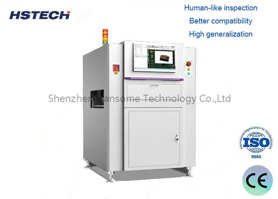 Alto rendimento in linea THT DIP AOI dopo saldatura a onda 22 pollici FHD LCD robot di saldatura automatica