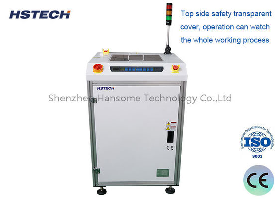 Controllo a pulsante LED Flessibile Fissato Ferrovia Finestra di osservazione PCB Giratore trasportatore