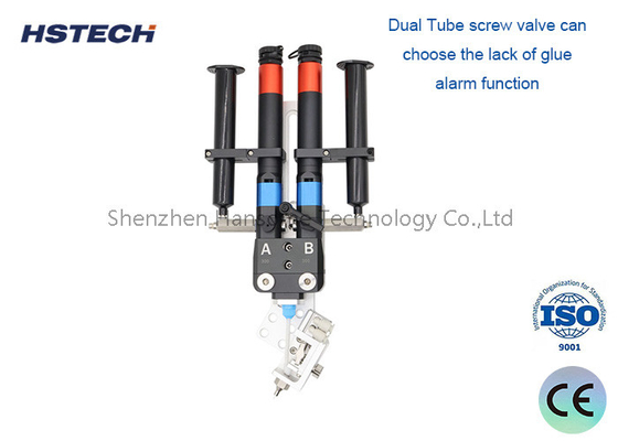 Un buon prezzo. Valvola a vite a doppio tubo per la distribuzione di due tipi di colla con throughput di 0,02 ml in linea