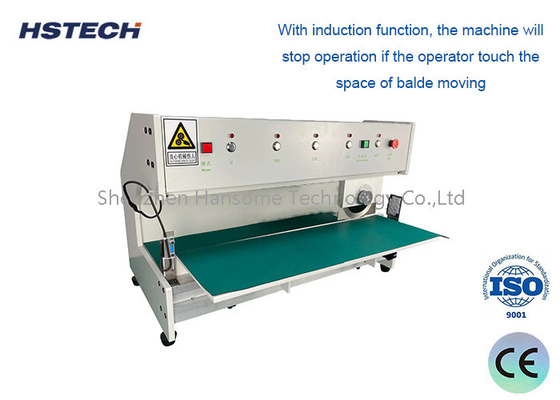 Un buon prezzo. V-Cut Blade Miving PCB Separator Equipaggiamento per la ripartizione dei pannelli di PCB con funzione di induzione in linea