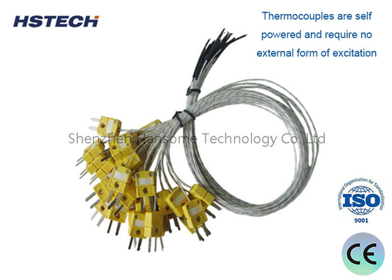 Un buon prezzo. Termocoppia con connettore, temperatura di utilizzo 0-1000°C, in ceramica/plastico in linea