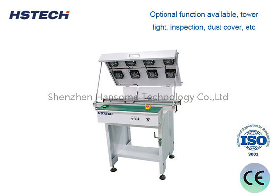 Un buon prezzo. Strumentazione della linea di assemblaggio SMT Pcb Conveyor Belt Machine Conveyor con ventilatori di raffreddamento in linea