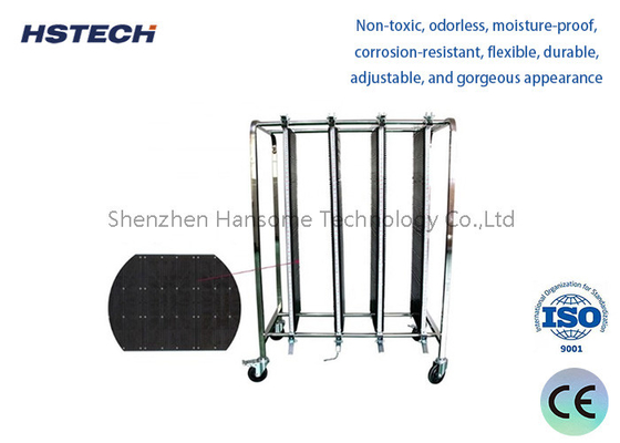 Un buon prezzo. Anti-Static PCB Storage Turnover Car PCB Handling Equipment con 4 ruote 360° Moving in linea