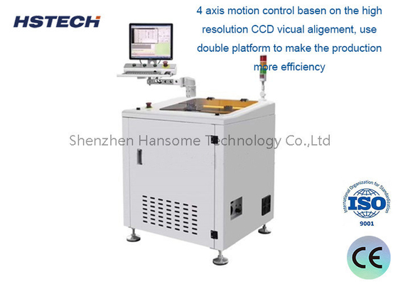 Un buon prezzo. Dispositivo di raccolta della polvere in basso Offline PCBA Depaneling Router con 4 Axis Motion Control Board in linea