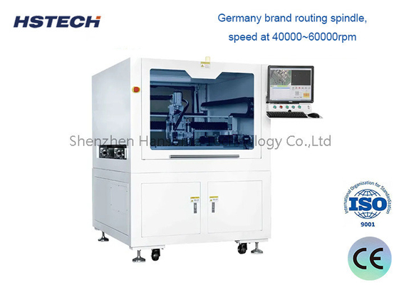 Un buon prezzo. 300*350mm Piattaforma dimensione 4 Aixs Offline Dual Platform PCB Router Machine in linea