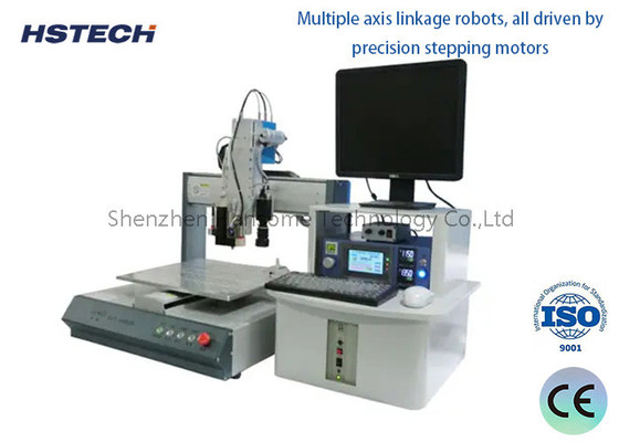Un buon prezzo. Macchina di saldatura automatica flessibile con visione definita e punta a testa singola in linea