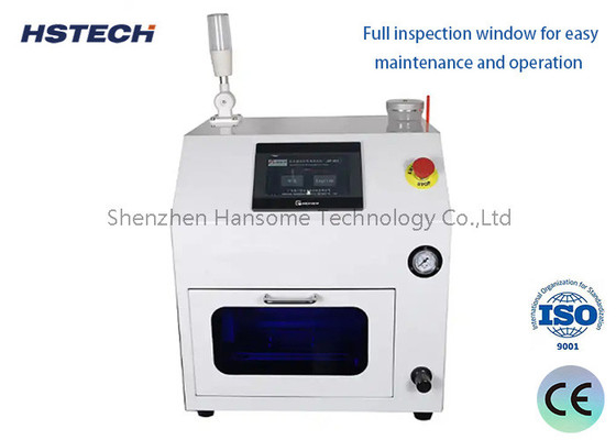 Un buon prezzo. Equipaggiamento di pulizia SMT Controllo touch screen Max pulire 30 ugelli Macchina di pulizia automatica degli ugelli in linea