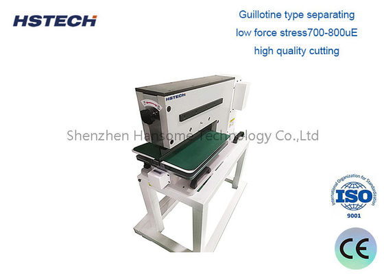Un buon prezzo. Separatore di PCB pneumatico a ghigliottina macchina automatica per la depanneling di PCB rigidi per la produzione SMT In linea