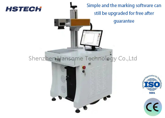 Un buon prezzo. 3,5W di potenza di uscita laser UV touch screen UV laser marcatore in linea