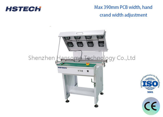 Un buon prezzo. Max 390mm SMT Conveyor PCB Larghezza SMEMA Signal PCB Handling Equipment Con ESD Flat Belt in linea