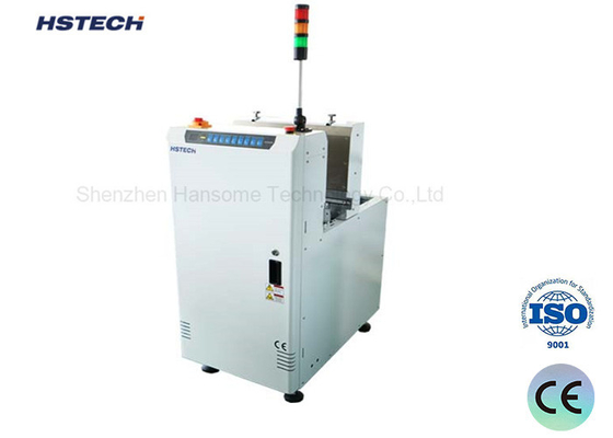 Un buon prezzo. Discaricatore di PCB a 90 gradi con controllo del pulsante LED e funzionamento frontale per comodità in linea