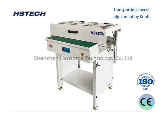 Un buon prezzo. SMEMA Signal PCB Handling Equipment SMT convogliatore con fascia piatta ESD per PCB buffering in linea
