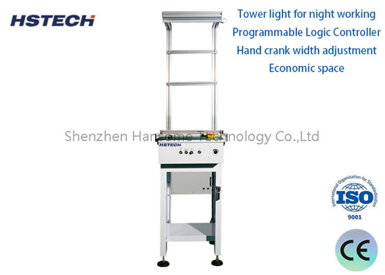 Un buon prezzo. Equipaggiamento per la manipolazione di PCB da 1500 mm con ESD Green Color Work Table SMEMA Regolazione della velocità in linea