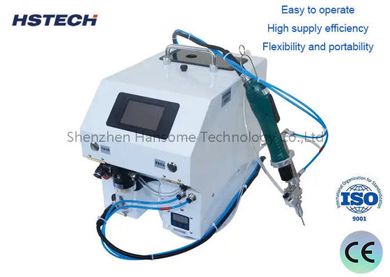 Macchina di fissaggio a vite portatile stabile con distribuzione a vite individuali per l'assemblaggio del PCB