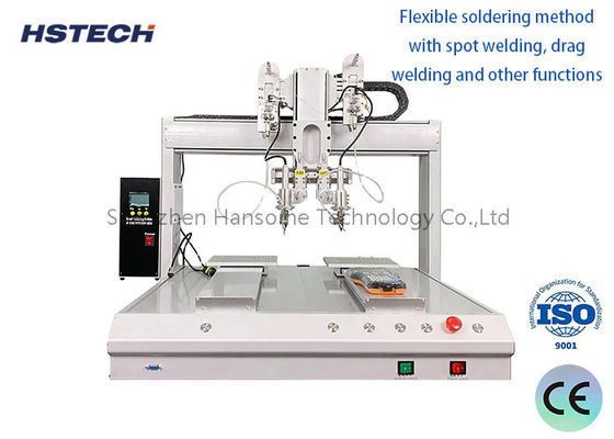 Taiwan Hiwin Linear Guide Solder Robot con pulizia automatica e allineamento della testa in ferro