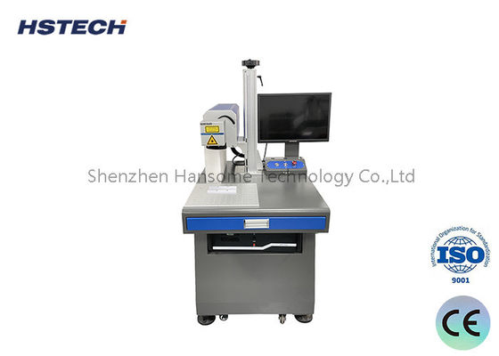 Un buon prezzo. Macchina di marcatura laser a schermo tattile controllata al computer Equipaggiamento per la manipolazione del PCB 207 mm Lunghezza focale in linea