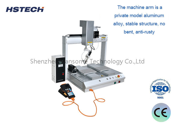 Un buon prezzo. Macchina di saldatura a 4 assi con guida lineare Hiwin e funzione di pulizia automatica in linea