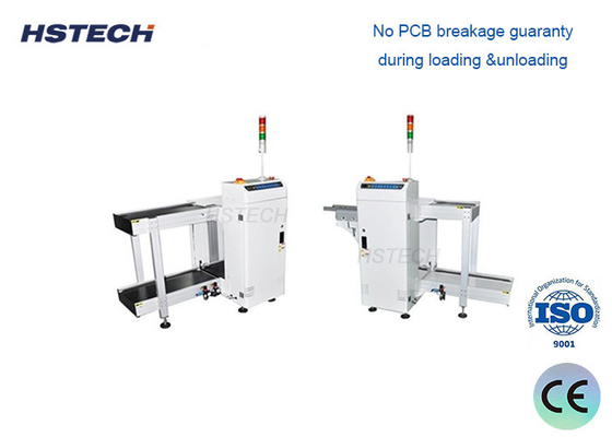 Un buon prezzo. Equipaggiamento per la manipolazione dei PCB con cambio automatico del magazzino e sistema di controllo PLC in linea