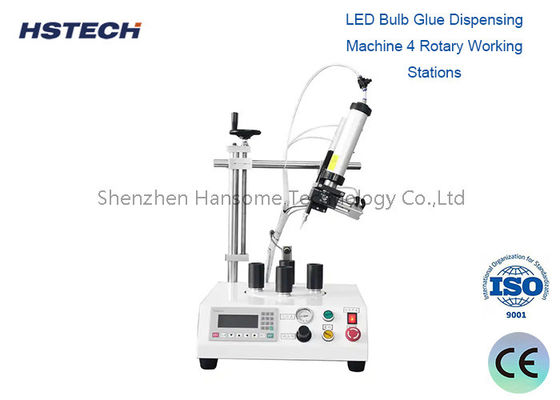 Un buon prezzo. Max 300mm/s Velocità del motore LED Bulb Glue Dispensing Machine Ampio range di temperatura 0-40C in linea