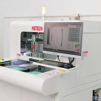 Un buon prezzo. Macchina di depanellazione del PCB da morso di topo / router automatico per PCB con mandrino a 60000 giri al minuto in linea