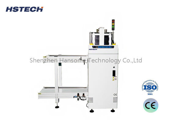 Un buon prezzo. Stainless Steel SMT Line Magazine Loader Automatic PCB Handling Equipment for Bare PCB Loading In linea