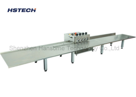 Un buon prezzo. LED Hard Strip PCB Depaneling Equipment Utilizzando piattaforma da 1,2 metri 4 gruppi lame in linea