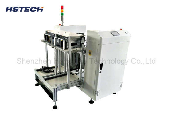 Un buon prezzo. Equipaggiamento per la manipolazione di PCB a doppio binario NG / OK PCB Unloader Altezza standard in linea