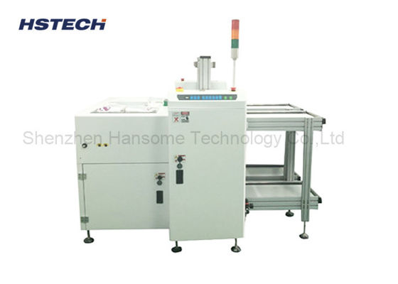 Un buon prezzo. PCL e touch screen controllato PCB scaricatore con comunicazione di segnale SMEMA e ogni tenuta 2 magazzino per la linea di produzione SMT in linea