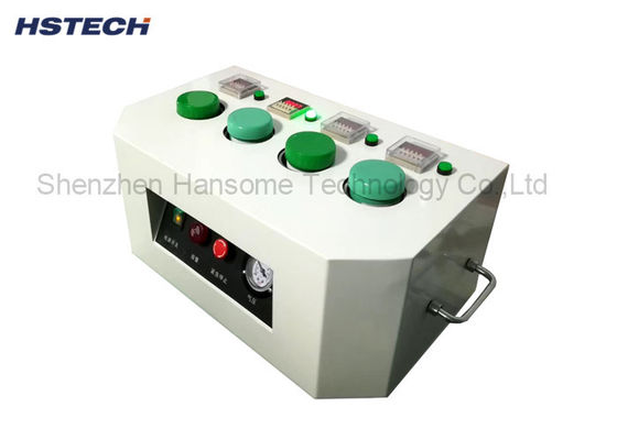 Un buon prezzo. Fornitura d'aria Macchina per pasta di saldatura a colori bianchi 4 Serbatoio di lavoro AC 110V/AC220V 50/60Hz in linea