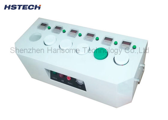 Un buon prezzo. FIFO / Automatic Alarm Solder Paste Machine Dissolving / Aging Equipment 6 Serbatoi 50/60Hz in linea