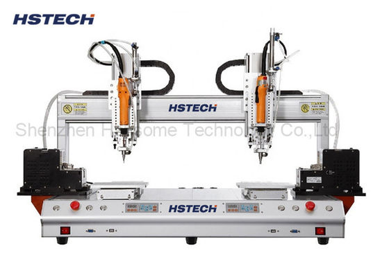 Un buon prezzo. Macchina di fissaggio a vite automatica Doppio alimentatore a vite 6 assi Tipo di aspirazione 0.02mm Precisione in linea