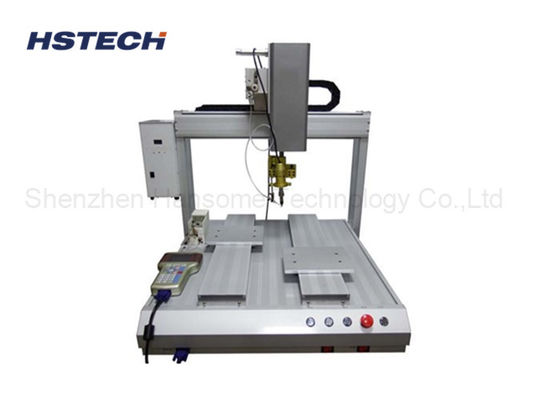 Un buon prezzo. SMT Desktop Soldering Robot Single Head PCB assemblaggio con asse di rotazione in linea
