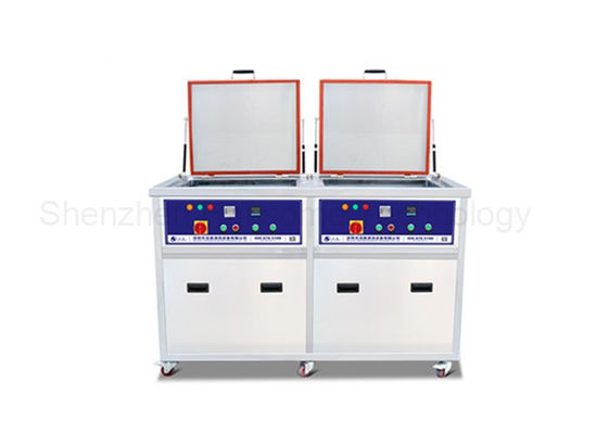 Un buon prezzo. AC380V 77L macchina di pulizia ad ultrasuoni SUS acciaio inossidabile 3000W Potenza di riscaldamento in linea
