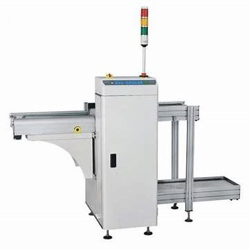Un buon prezzo. Cintura piana 90 gradi Discaricatore PCB Attrezzatura touch screen 6bar in linea